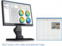 EEG review with video and spectral maps